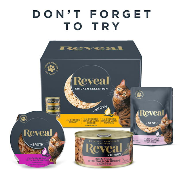 Reveal Natural Grain Free Real Protein Fillet Whole Tuna Loin