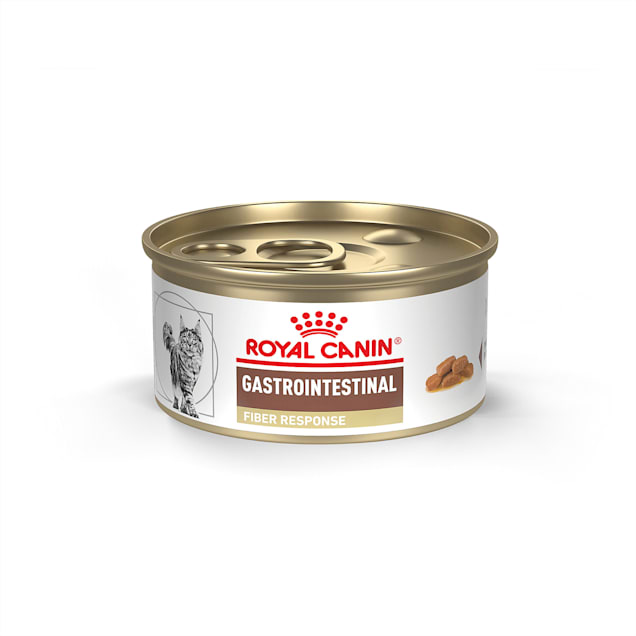 Royal Canin Veterinary Diet Gastrointestinal Fiber Response Thin Slices in Gravy Wet Cat Food, 3 oz., Case of 24 - Carousel image #1