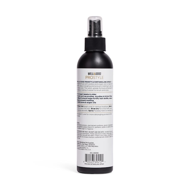 Well and good detangling spray top