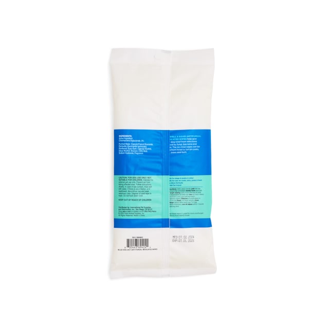 Well Good Anti Fungal Medicated Dog Wipes Count of 24