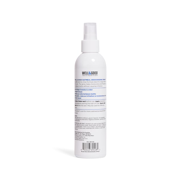 Well and good oatmeal medicated spray top