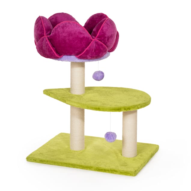 Prevue Pet Products Flower Power Cat Tree, 28.325" H - Carousel image #1