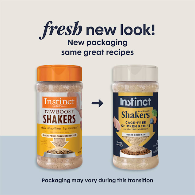 Instinct Raw Boost Shakers Chicken Freeze-Dried Cat Food Topper