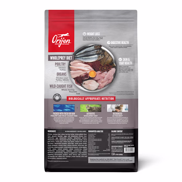 ORIJEN Fit & Trim Weight Management Dry Cat Food, 7 lbs. | Petco