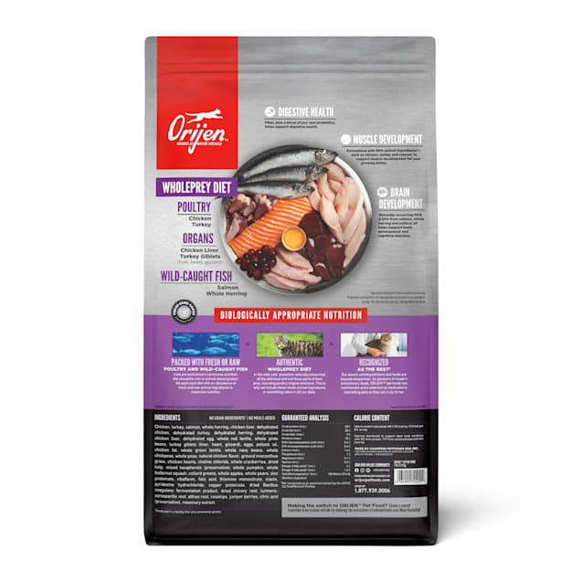 Orijen chicken cat & kitten dry food clearance