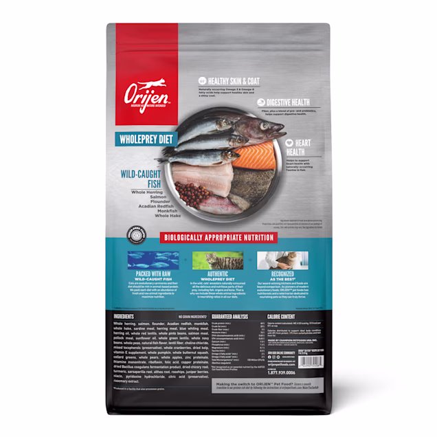 ORIJEN Six Fish Katzenfutter 5,4 Kg - Best Petfoods