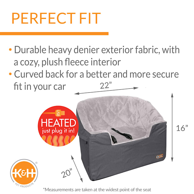 K&h bucket booster on sale pet car seat