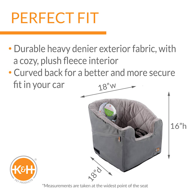 K and top h booster seat