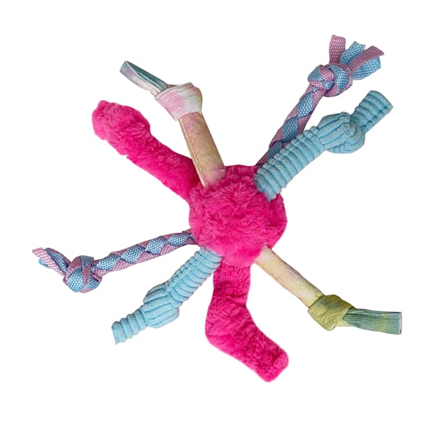 Bark-A-Boo Unicorn Beach Party Spider Ball Dog Toy, Small - Carousel image #1