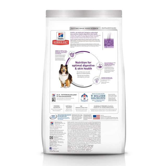 Hill s Science Diet Adult Sensitive Stomach Skin Chicken Recipe Dry Dog Food 36 lbs. Petco