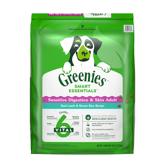 Greenies SMART ESSENTIALS Sensitive Digestion Skin Real Lamb