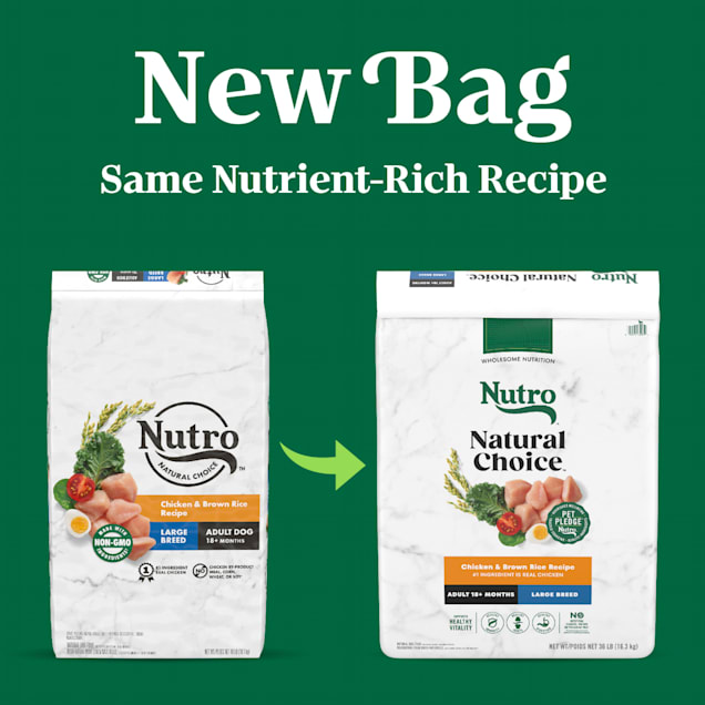 Nutro Natural Choice Chicken and Brown Rice Recipe Adult Large