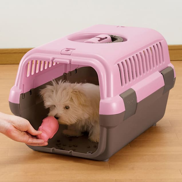 Petco pink dog crate outlet