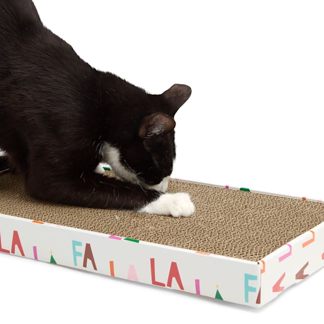 Merry Makings Falala Cat Cardboard Scratcher 18.5 L x 10 W