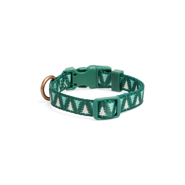 Merry Makings Tree Print Dog Collar Medium
