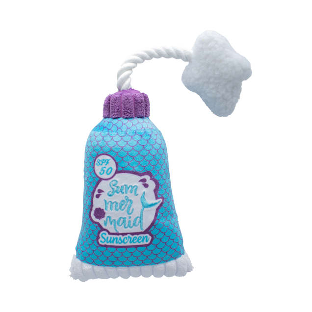 PetShop by Fringe Studio Good Times and Tan Lines Plush Dog Toy, Medium - Carousel image #1