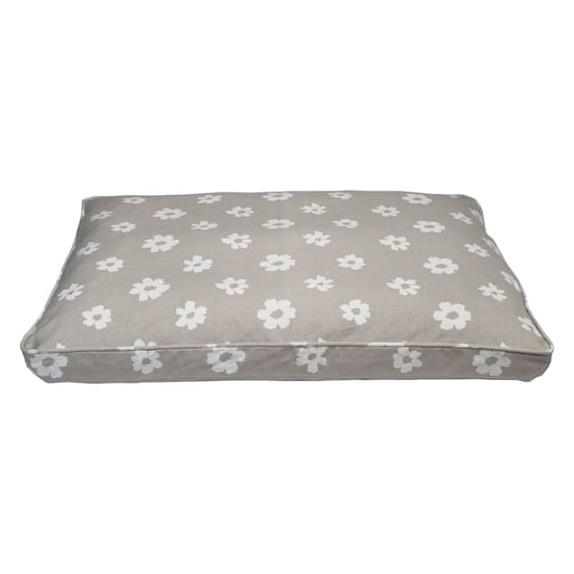 PetShop Fringe Floral Cosmos Memory Foam Dog Bed