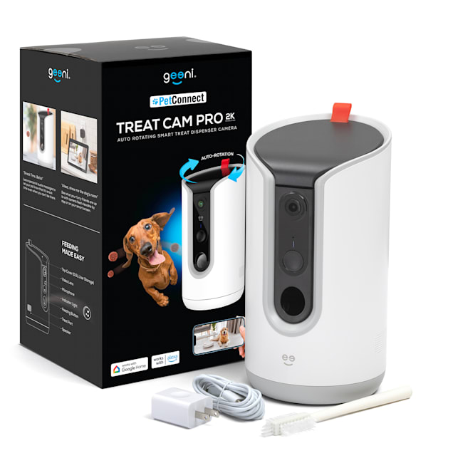 Geeni PetConnect Smart Treat Dispenser Camera Pro