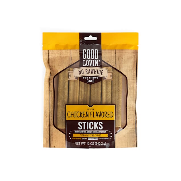 Good Lovin' Rawhide Free Medium Chicken Stick for Dogs, 12 oz. - Carousel image #1