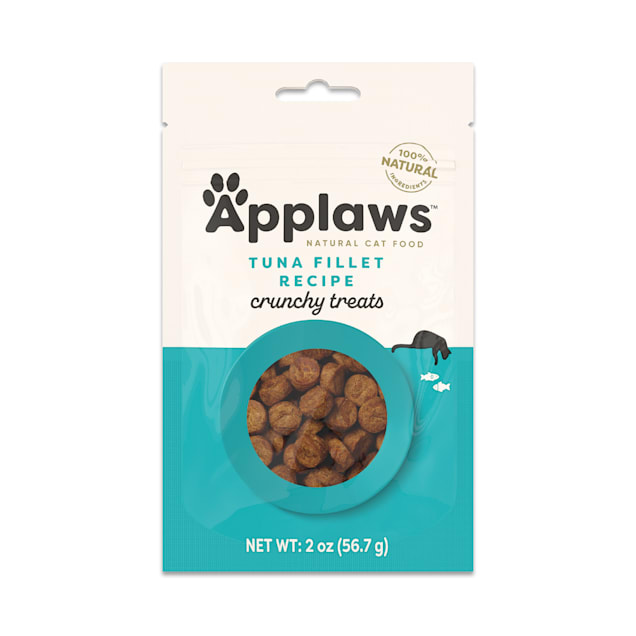 Applaws Tuna Fillet Recipe Natural Crunchy Cat Treats, 2 oz. - Carousel image #1