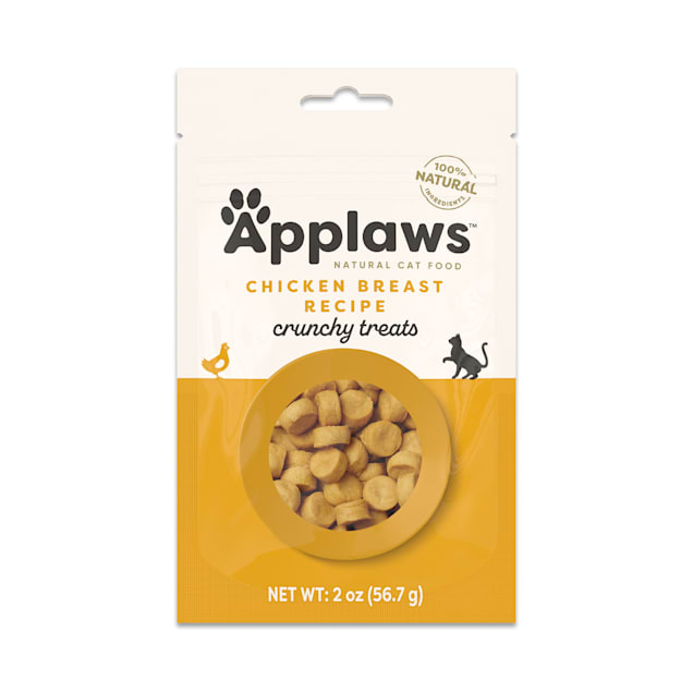 Applaws Chicken Breast Recipe Natural Crunchy Cat Treats, 2 oz. - Carousel image #1
