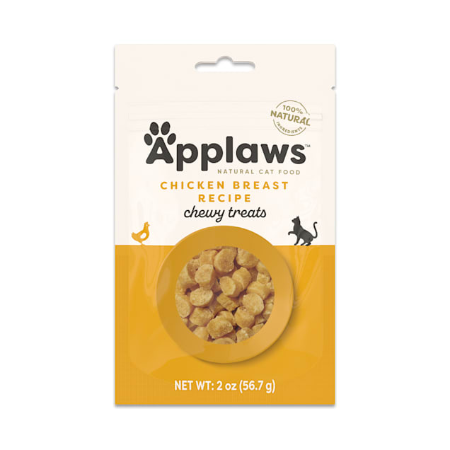 Applaws Chicken Breast Recipe Natural Chewy Cat Treats, 2 oz. - Carousel image #1