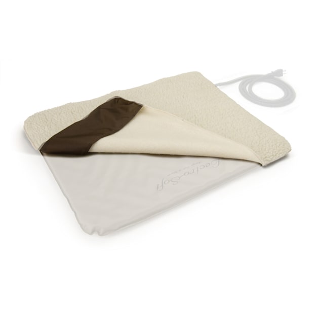 K H Lectro Soft Fleece Dog Bed Cover 14 x18 Ivory