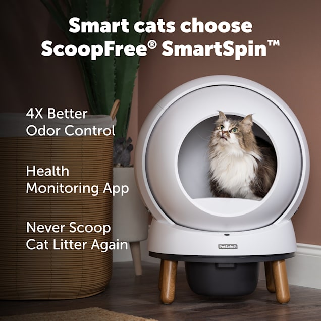 ScoopFree SmartSpin Self Cleaning Litter Box