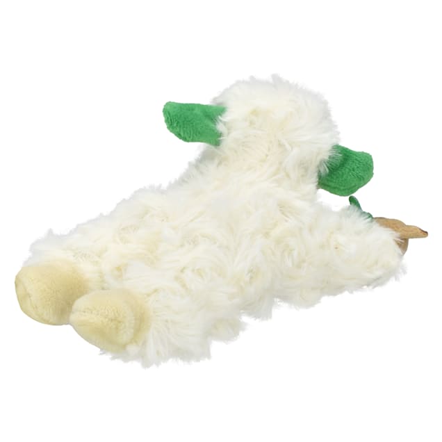 Multipet International Holiday Lamb Chop Dog Toy Wearing Adorable Reindeer Slippers X Small Petco