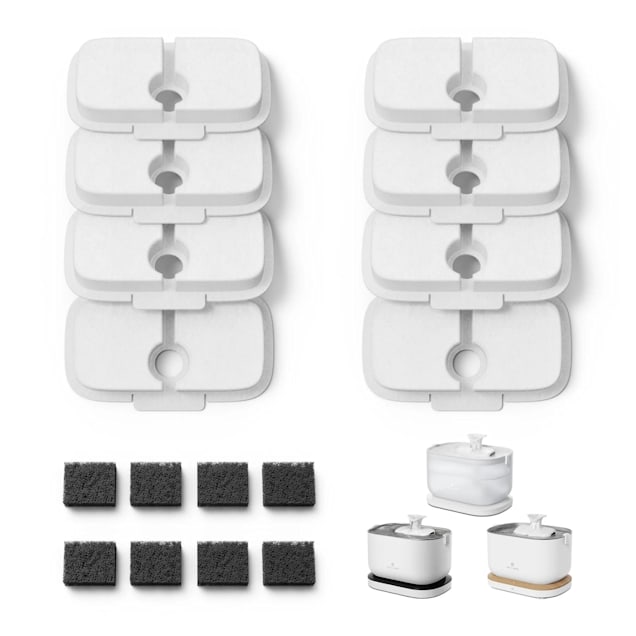 4 Filtri Di Ricambio Per Fontana Gatti PETLIBRO - Compatibili Con Dockstream PLWF005/115/105