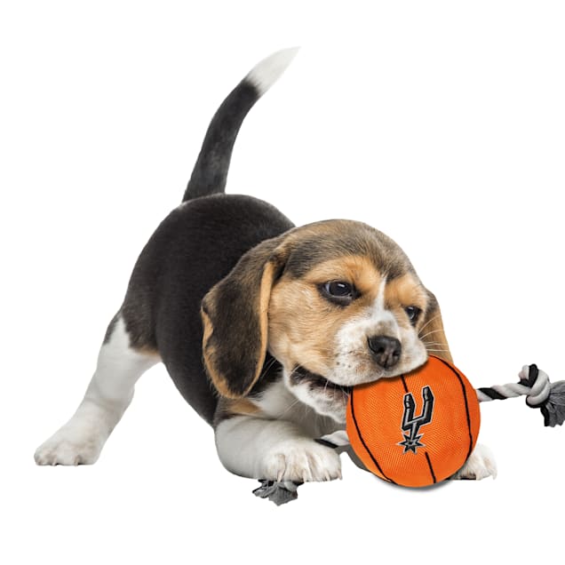 NBA San Antonio Spurs Basketball Rope Pets Toy