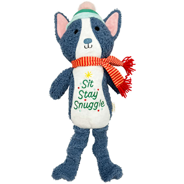 Hallmark Sit Stay Snuggle Pup Holiday Plush Dog Toy Medium Petco