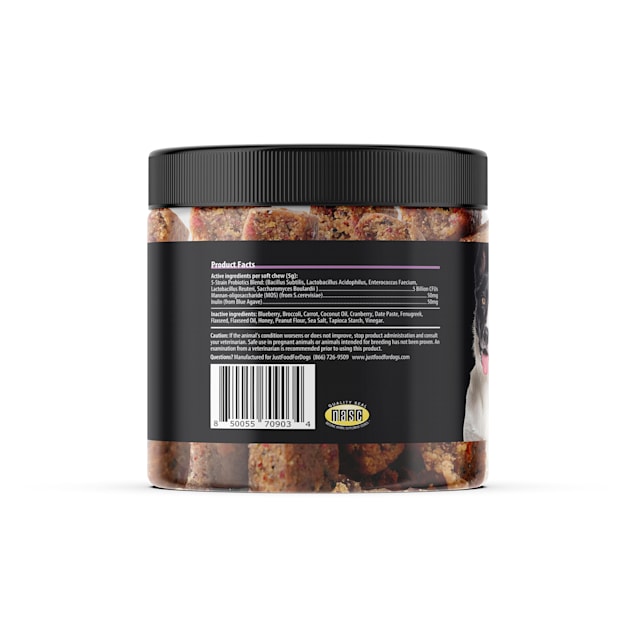 Just food for dogs probiotic top