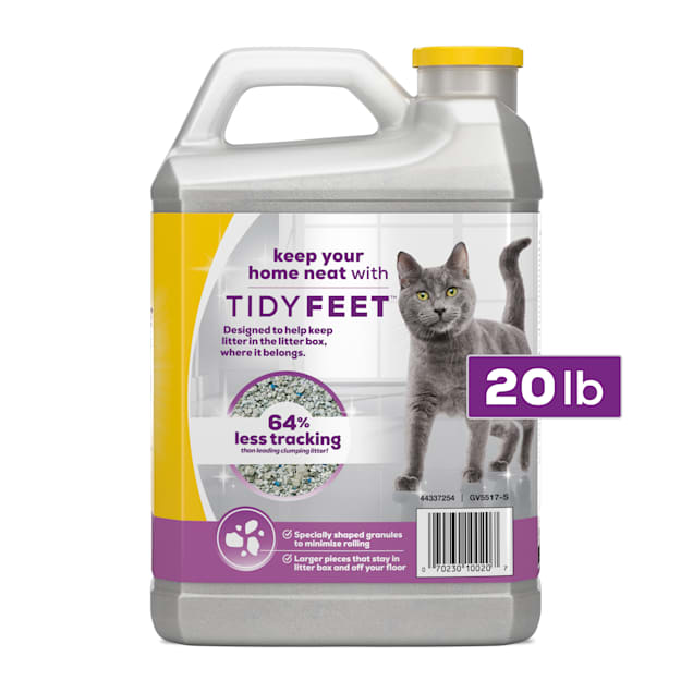 Keeping cat litter off the floor store