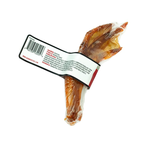 Barkworthies Smoked Duck Feet Dog Chew
