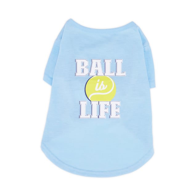 YOULY Ball Is Life Pet T-Shirt, XX-Small - Carousel image #1