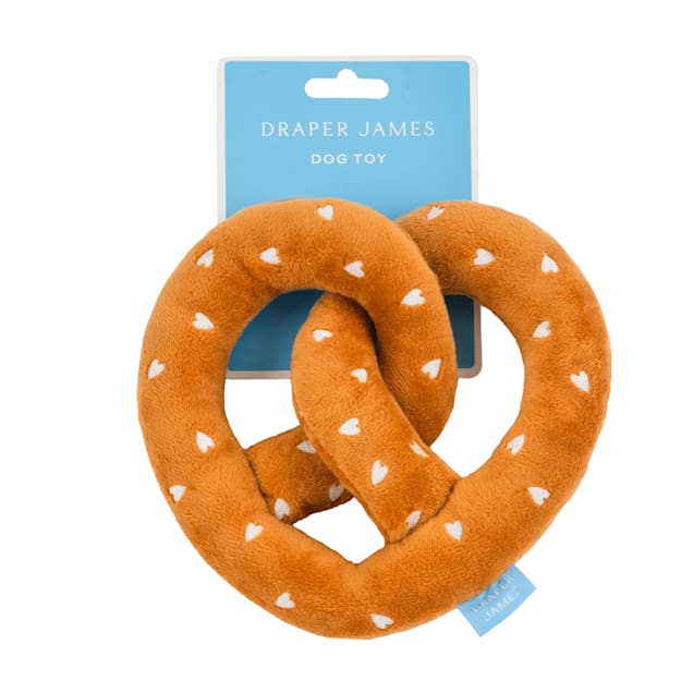 Draper James Lovely Salted Pretzel Dog Toy