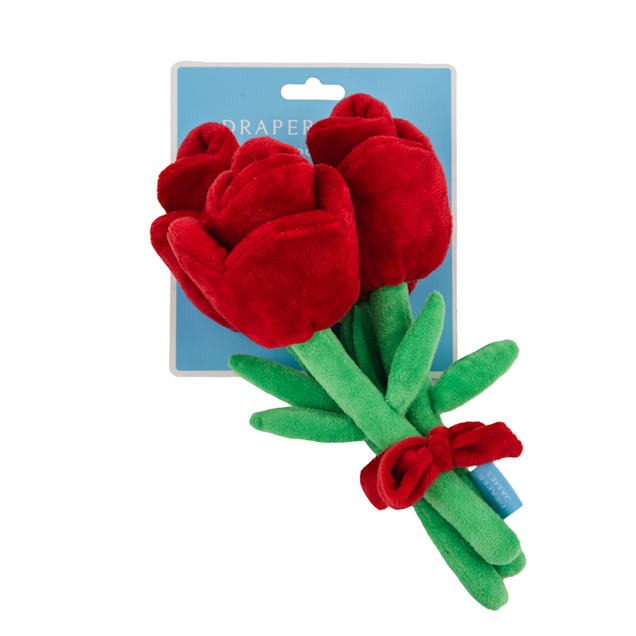 Draper James Rose Bouquet Plush Dog Toy - Carousel image #1