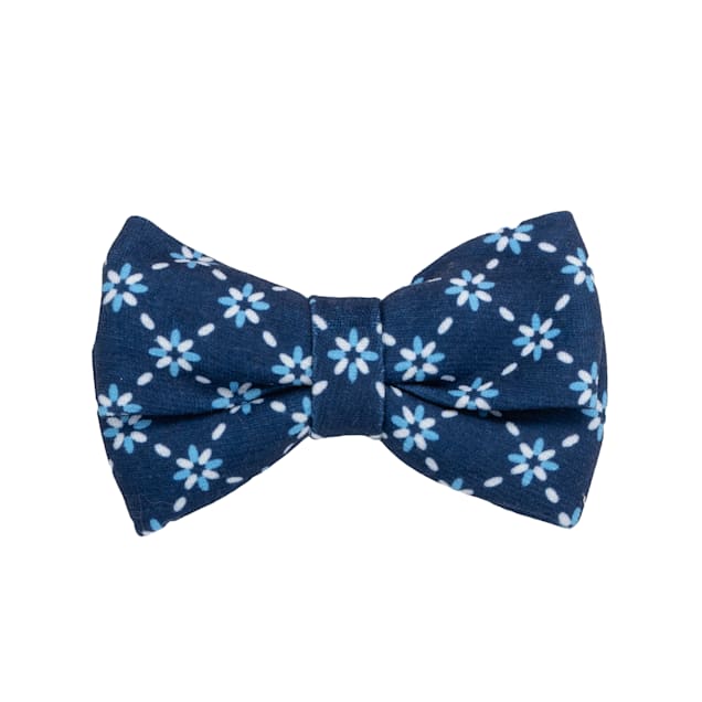 Draper James Floral Bowtie, Medium/Large, Blue - Carousel image #1