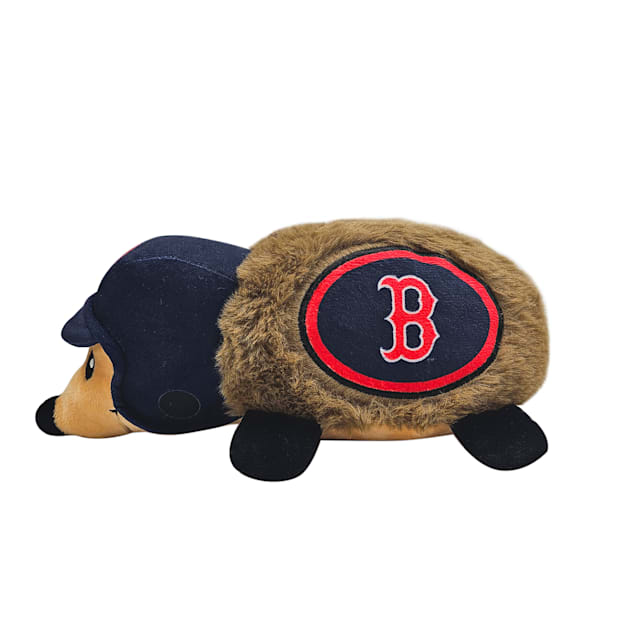 Pets First MLB Boston Red Sox Hedgehog Dog Toy Medium