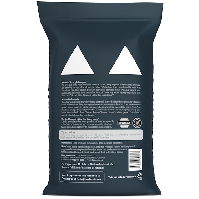 Boxiecat Self Cleaning Probiotic Scent Free Clumping Clay Cat Litter 40 lbs. Petco