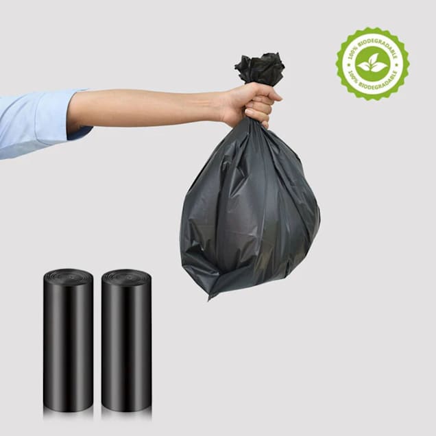 Cat litter plastic bag top
