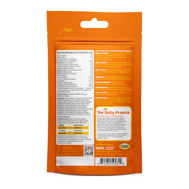 Zesty paws 8 in 1 on sale