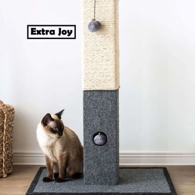 Catry Natural Minimalist Large Cat Scratching Post 31 H