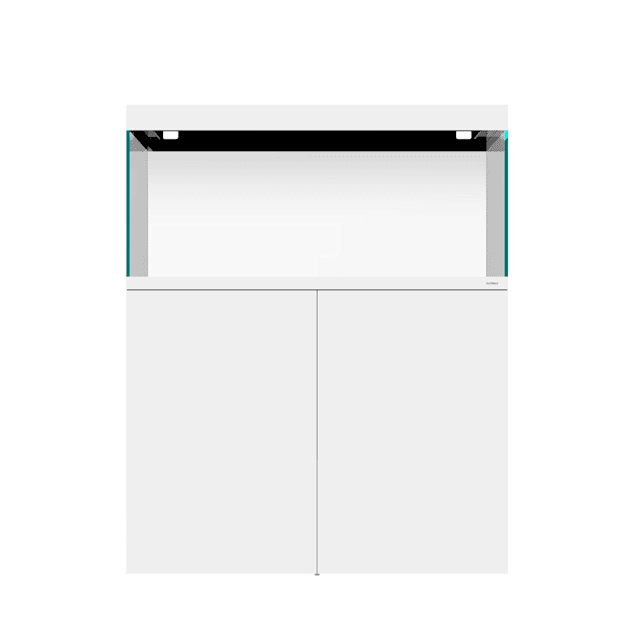 Waterbox Aquariums White EDEN X 80 Aquarium W/ FLED 46, 47.2" L X 19.7" W X 58.3" H, 80 Gallons - Carousel image #1