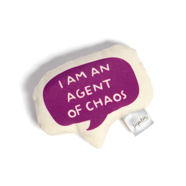 Jupiter Agent of Chaos Babel Snippet Crinkle Cat Toy, Small - Carousel image #1