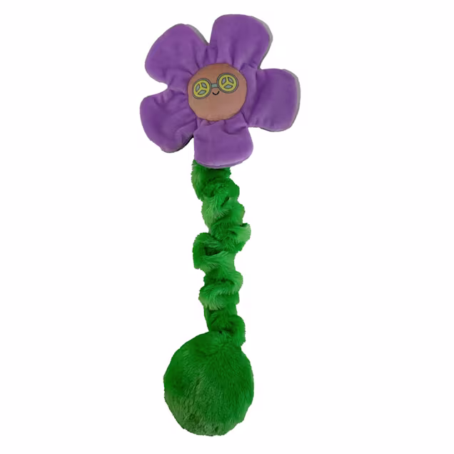 Bark-A-Boo Bungee Body Flower Dog Toy, Medium - Carousel image #1