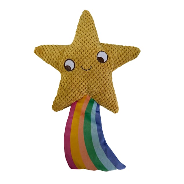 Bark-A-Boo Crinkle Shooting Star Dog Toy, Medium - Carousel image #1