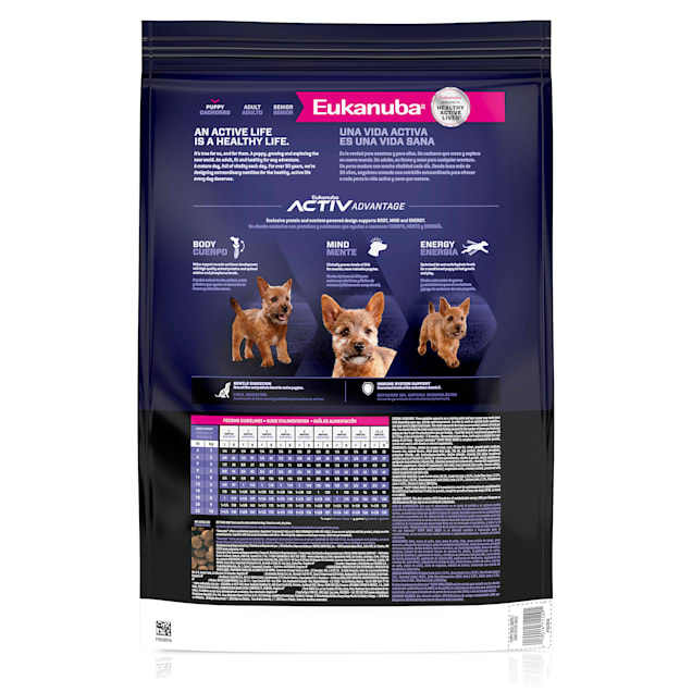 Eukanuba Adult Small Bites Chicken Flavor Dry Dog Food 16 lbs