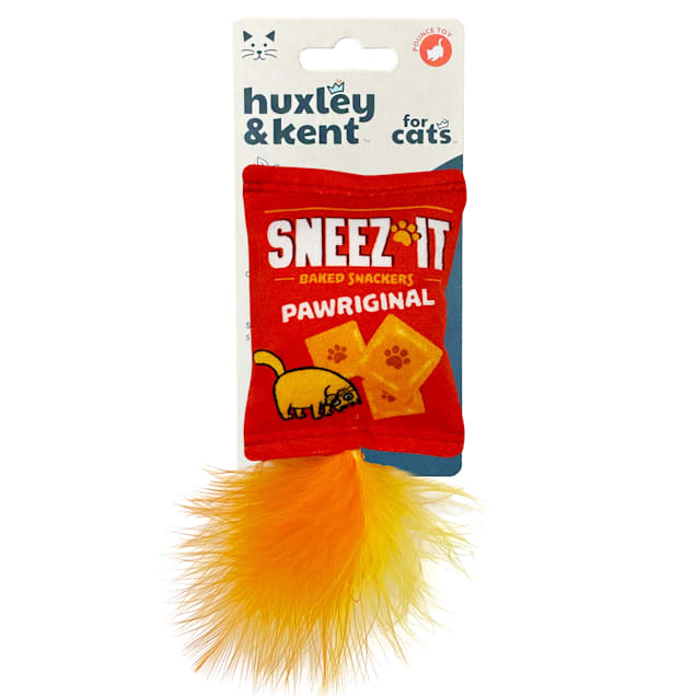 Huxley & Kent Sneeze-It Plush Catnip Cat Toy, Small - Carousel image #1